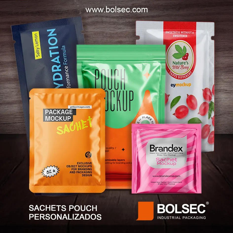 fabricante de bsachets pouch personalizados en mexico